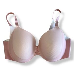 Soma Bra Vanishing Back Full Coverage Layered Mesh 38DD Rose Pink 101801 Plus